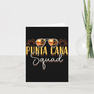 Tarjeta Punta Cana Squad Viaje de Vacaciones República Dom