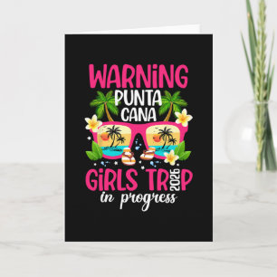 Tarjeta Punta Cana Viaje de Chicas en Curso 2026 Punta Can