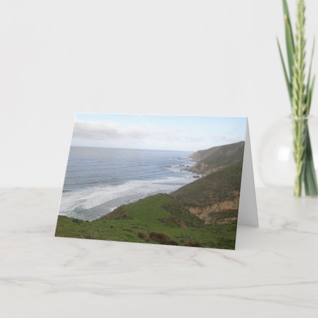 Tarjeta Punta Tomales en Point Reyes National Seashore (Anverso)