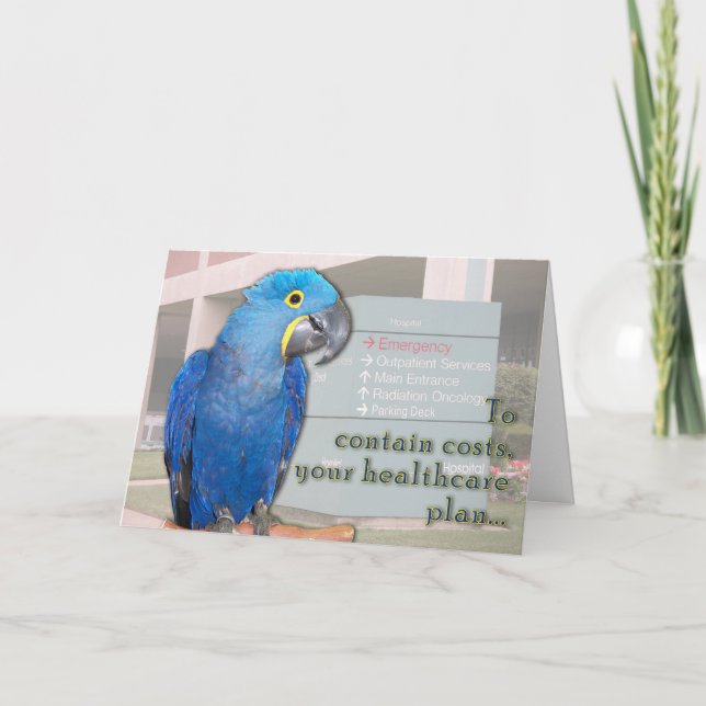 Tarjeta Puntadas del hospital (Anverso)