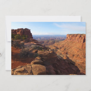 Tarjeta Punto de Gran Vista en el Parque Nacional Canyonla