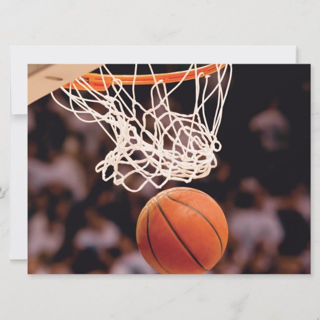 Tarjeta Puntuación de baloncesto (Anverso)