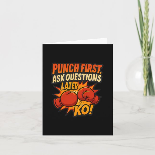 Tarjeta Puntuar las primeras preguntas después de Ko Boxin (Anverso)