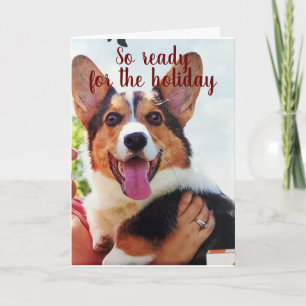 TARJETA ¡PUP NO PUEDE ESPERAR A DECIRTE "FELIZ NAVIDAD"!