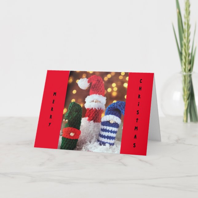 TARJETA *PUPPETS* DESEAS DIVERTIRTE CON LOS NAVIDADES EN T (Anverso)