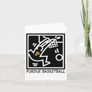Tarjeta Purdue Basketball Dunk