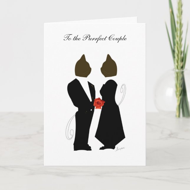 Tarjeta Purfect Couple Aniversario (Anverso)