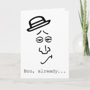 Tarjeta Purista de Halloween