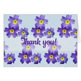 Tarjeta Purple Blossoms