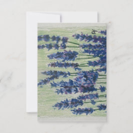 Tarjeta Purple Field Flat