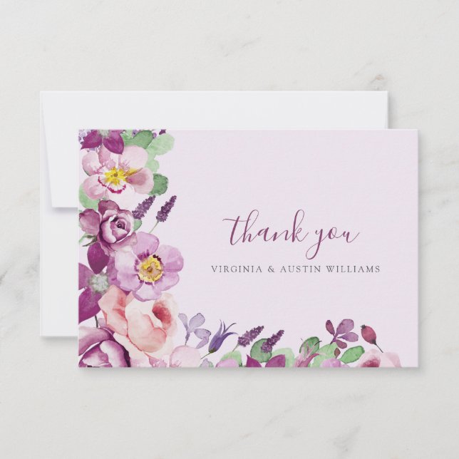 Tarjeta Purple Gracias (Anverso)