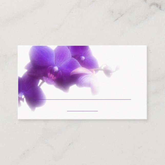 Tarjeta Purple Place (paquete de 3,5" x 2,0", paqu (Anverso)