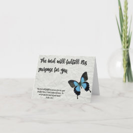 Tarjeta Purpose de la Tarjeta- de la graduación de la