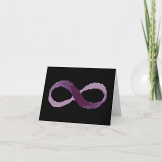 Tarjeta Púrpura del infinito