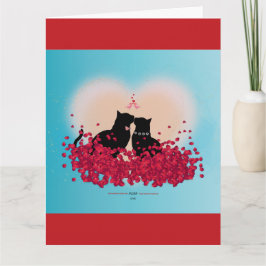 Tarjeta Purr Love - Kiss Gift Bag