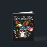 Tarjeta Puse el tismo en el águila atlética del patriotism<br><div class="desc">Puse el tismo en el águila atlética del patriotismo _3</div>