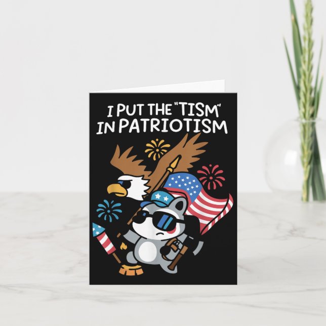 Tarjeta Puse El Tismo En El Águila Atlética Patriótica (Anverso)