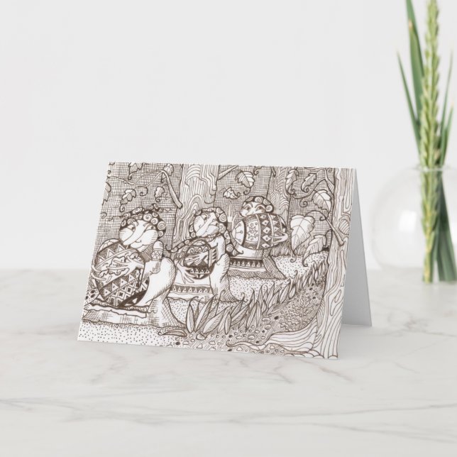 Tarjeta Pysanky Thieves (Anverso)