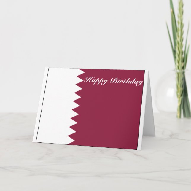 Tarjeta Qatar (Anverso)
