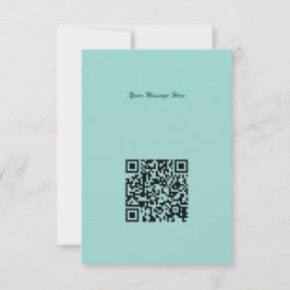 Tarjeta Qr Code Fashiable Black Dancing Chica Silhouette