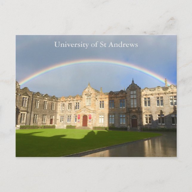 Tarjeta Quad de la Universidad de St Andrews (Anverso)