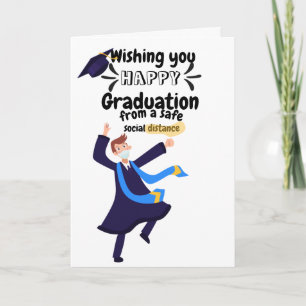 Tarjeta Quarantine Graduation card