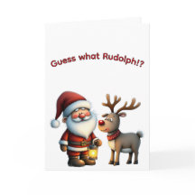 ¿Qué adivinas, Rudolph?