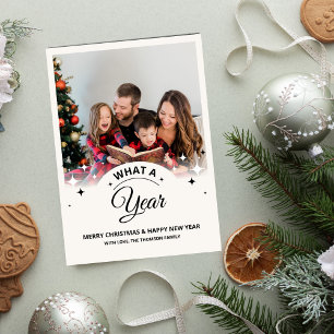 Tarjeta Qué año más en la revisión de varios Navidades mod