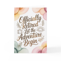 Que comience la aventura de la jubilación