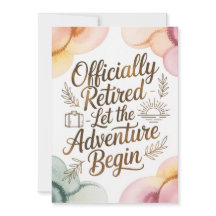 Que comience la aventura de la jubilación