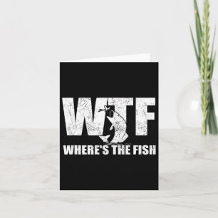 Tarjeta Qué diablos dónde está el pescado Hombres Gif dive