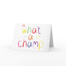 Qué enhorabuena de un campeón