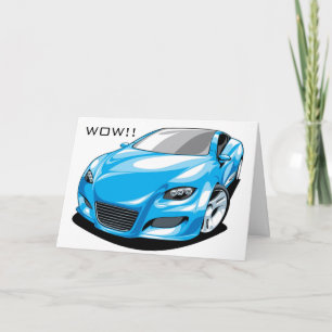 TARJETA ¿QUÉ ES COOLER? ¿ERES CUMPLEAÑOS O ESTE COCHE?