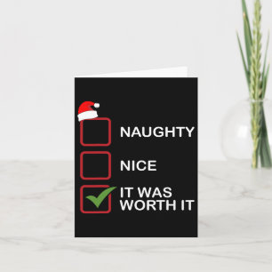 Tarjeta Qué Hermoso Que Vale La Pena La Lista De Navidades