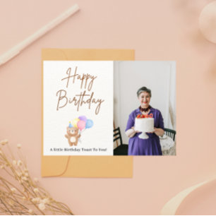 Tarjeta Que las velas de tu pastel brillen con fuerza