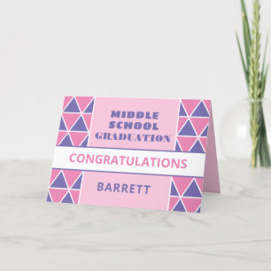 Tarjeta ¡Qué lindo! ¡Tarjeta de graduación de personalizad