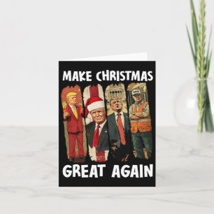 Tarjeta Que los Navidades vuelvan a ser divertidos Santa T