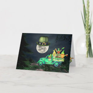 Tarjeta Que los Shenanigans comiencen el Día de San Patric