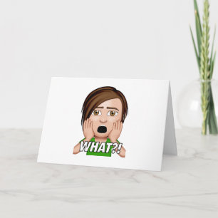 TARJETA ¿QUÉ? NO PUEDES SER ***50** CUMPLEAÑOS