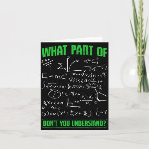 Tarjeta ¿Qué parte no entiendes estudiante de ingeniería