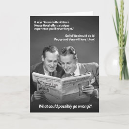 Tarjeta ¿Qué podría salir mal en Innsmouth Card?