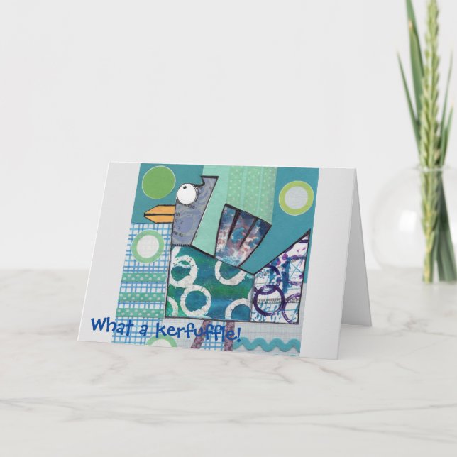 Tarjeta ¡Qué querubín! (Anverso)