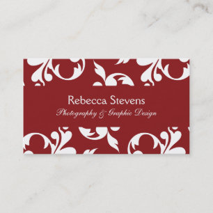 Tarjeta que remolina del rojo de la sangría y