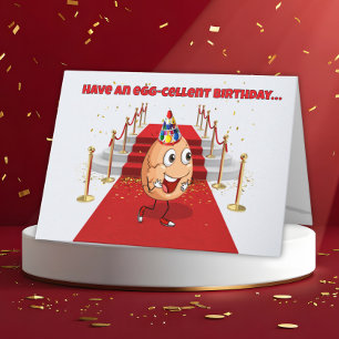 Tarjeta Que tengas un cumpleaños con un huevo