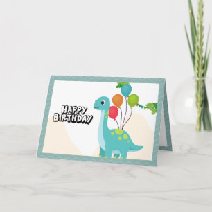 Tarjeta Que tengas un cumpleaños con un 'rugido' de divers