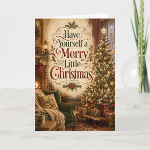 Tarjeta Que tengas una muy feliz Navidad