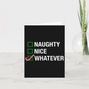 Tarjeta Qué travieso, Navidades de Guay Citas divertidas