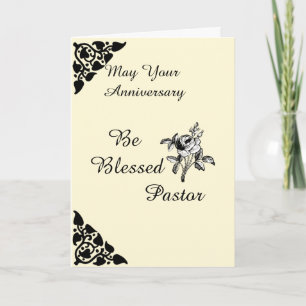 Tarjeta Que tu aniversario sea bendecido