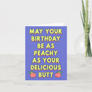 Tarjeta Que tu cumpleaños sea tan melancólico como tu tras