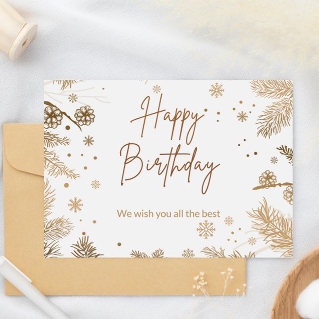 Tarjeta Que tu día esté lleno de risa y alegría (May your day be filled with laughter and cheer card)